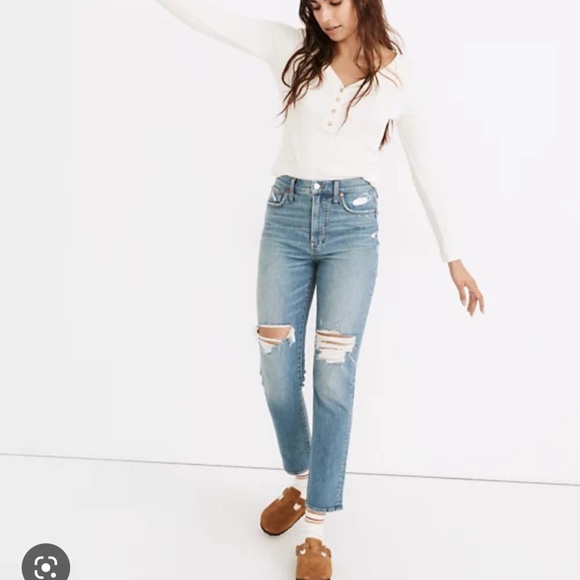Madewell Denim - • Madewell • The Perfect Vintage Jean in Denman Wash